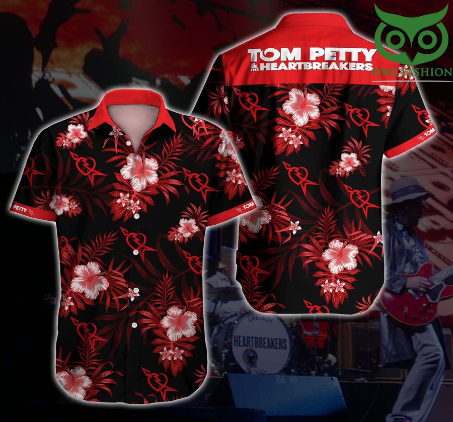 Tom Petty And The Heartbreakers Hawaiian shirt short sleeve summer wear for fans