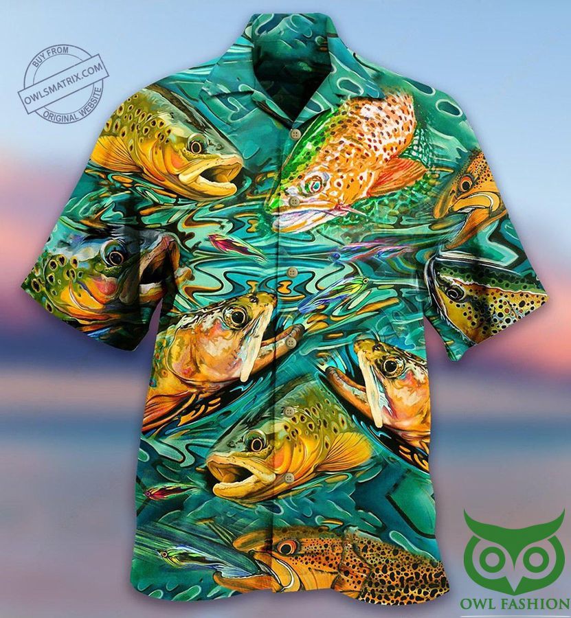 Fishing Fish Lover Limited Edition Hawaiian Shirt