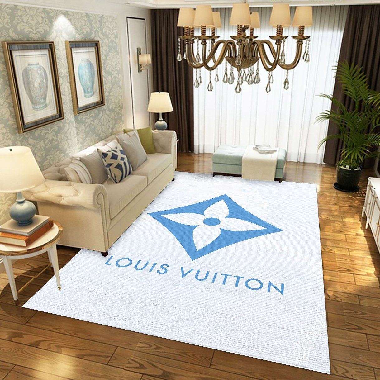 LUXURY Louis Vuitton Art Floor home decoration carpet rug