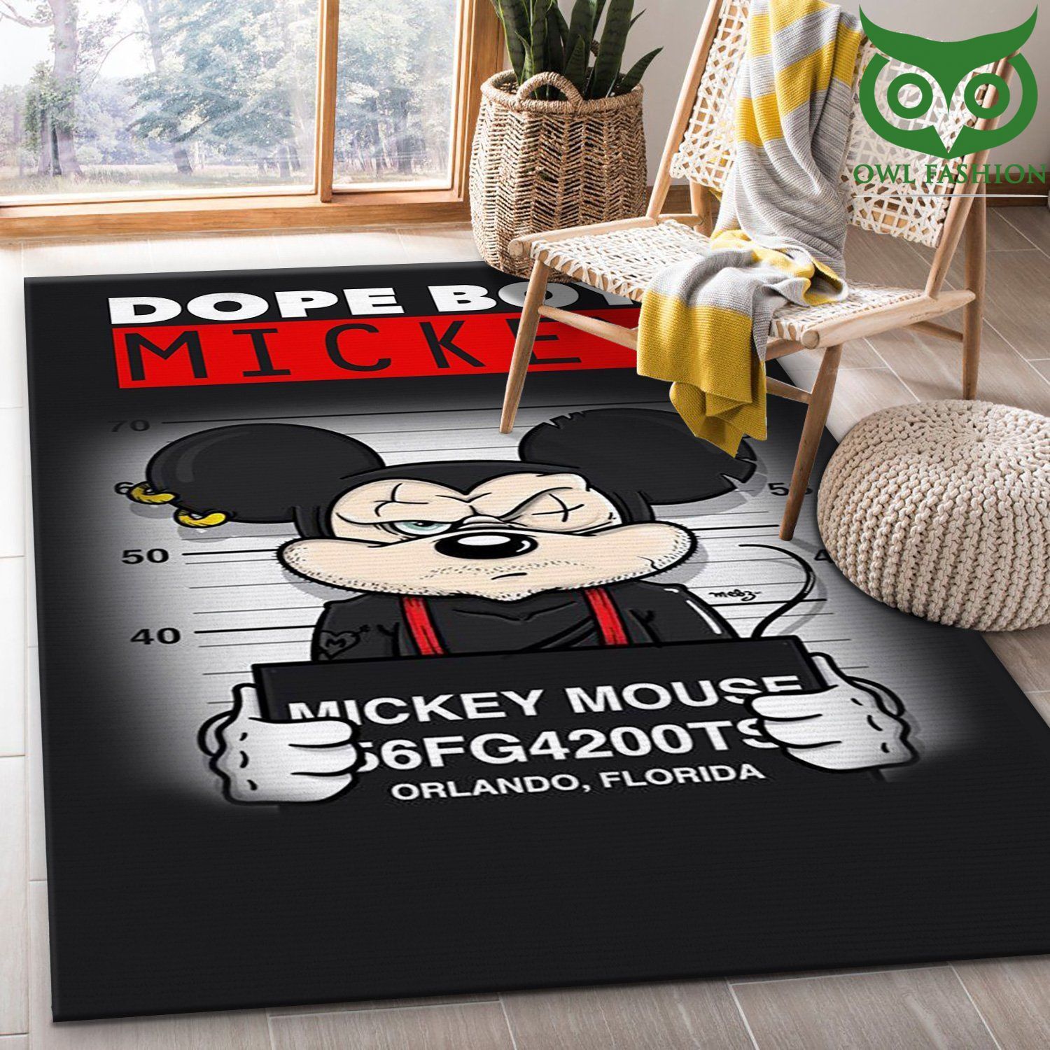 Supreme Mickey Mouse Area carpet rug special