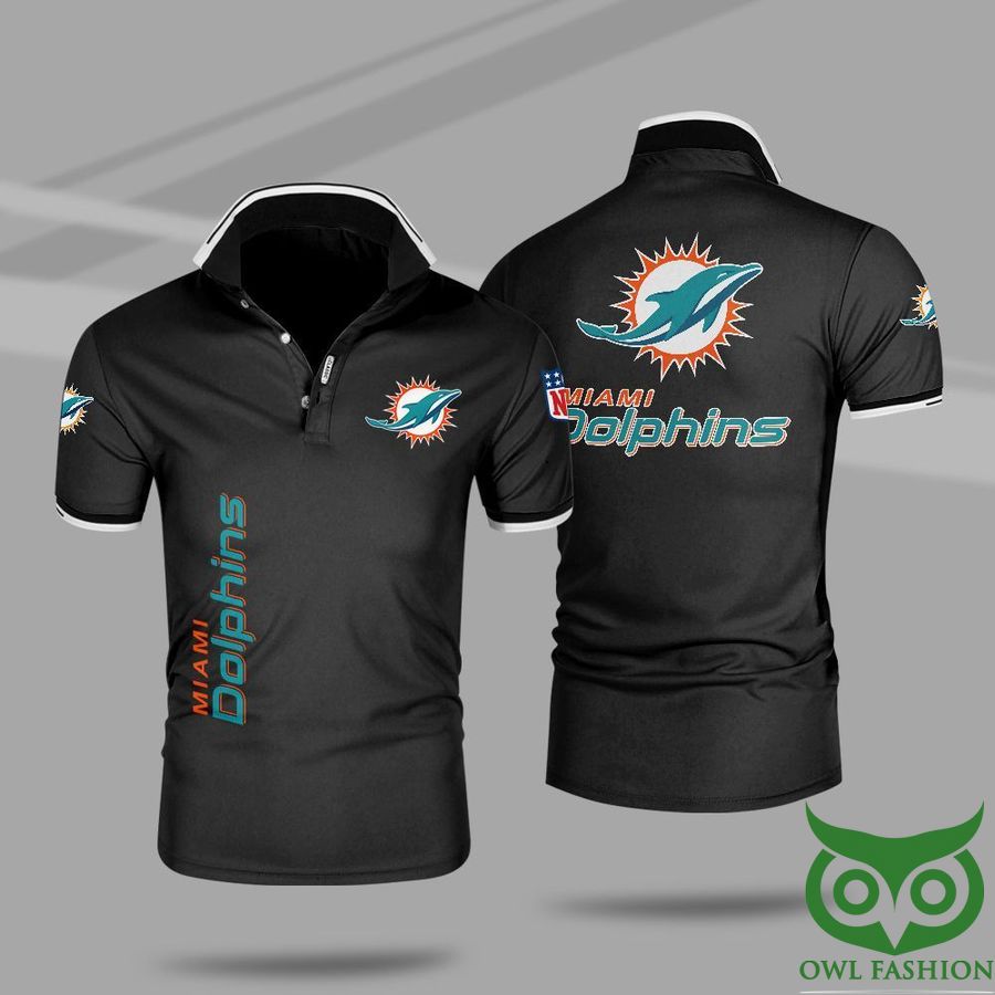 NFL Miami Dolphins Premium 3D Polo Shirt