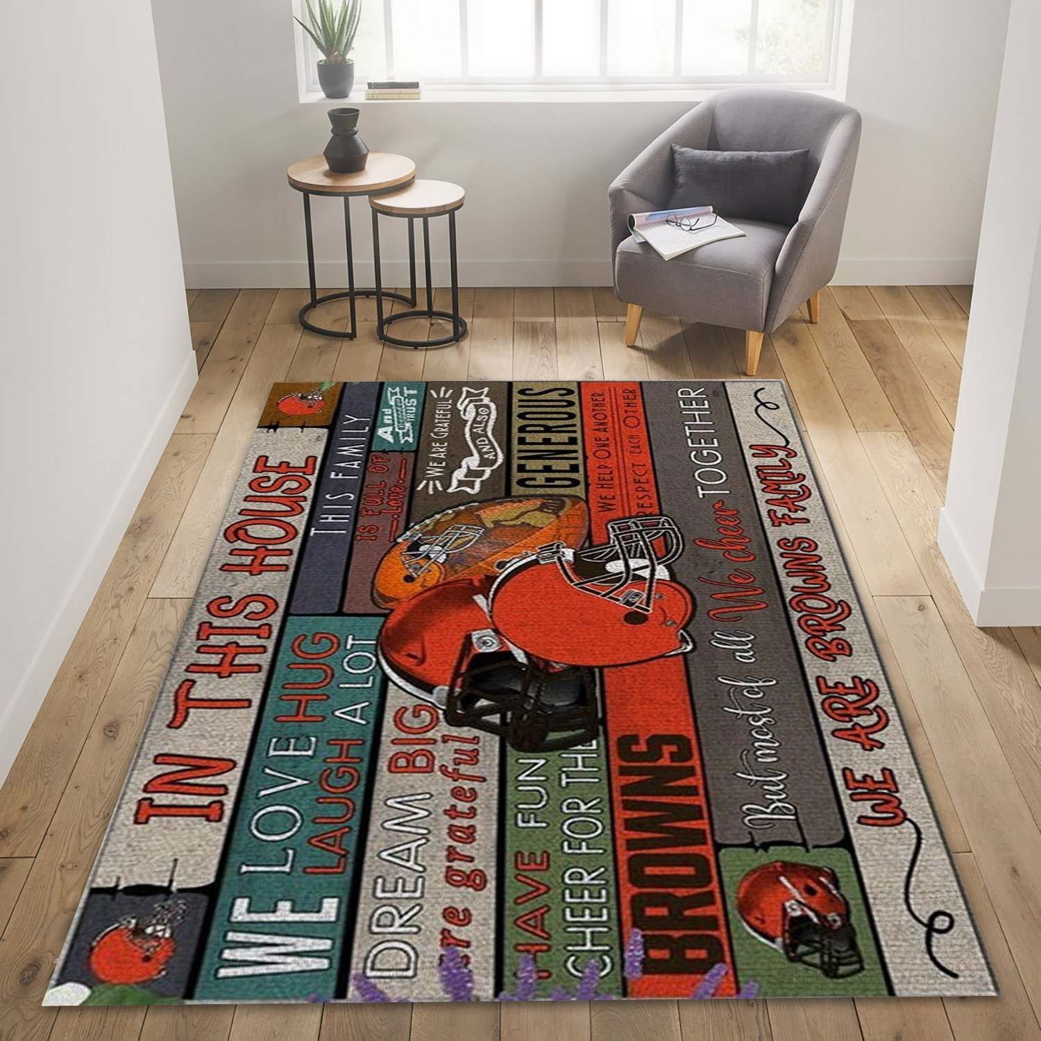 Cleveland Browns Nfl Floor home decoration carpet rug for fans