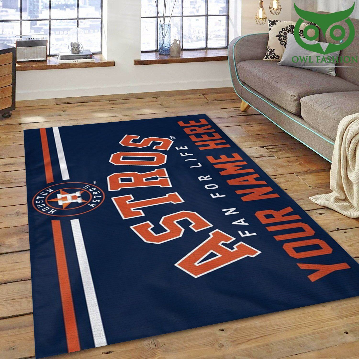 Customizable Houston Astros Mlb Area home and floor decor carpet rug 