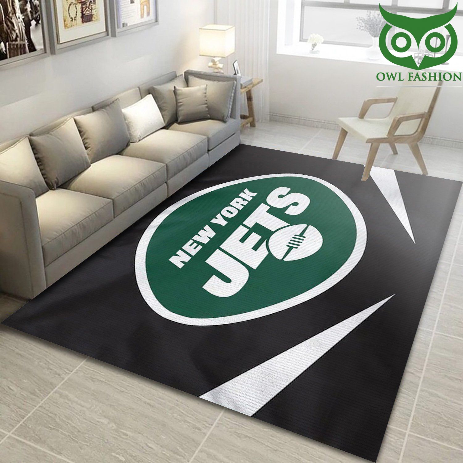 Jets Nfl Banner room decorate floor carpet rug 