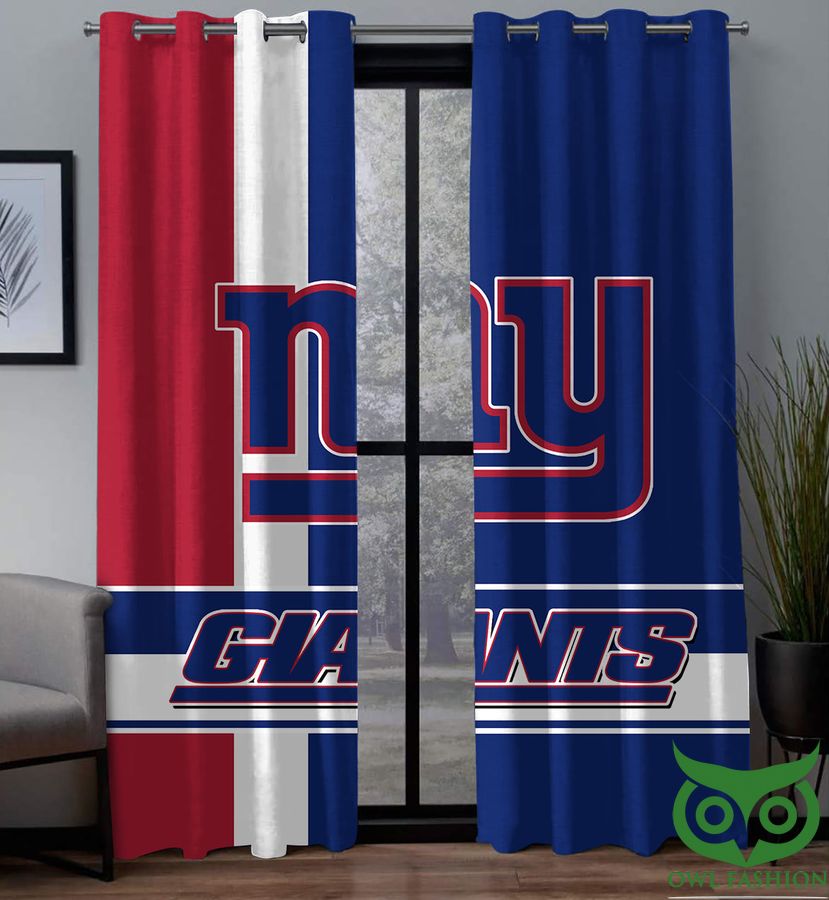 NFL New York Giants Limited Edition Window Curtains