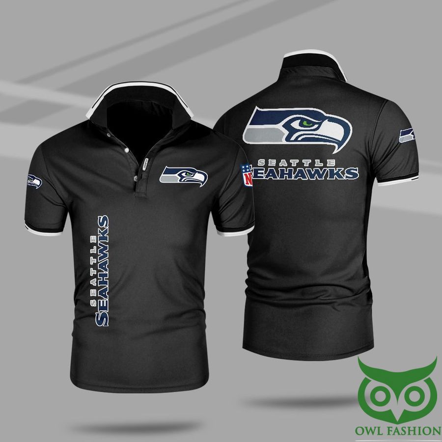 NFL Seattle Seahawks Premium 3D Polo Shirt