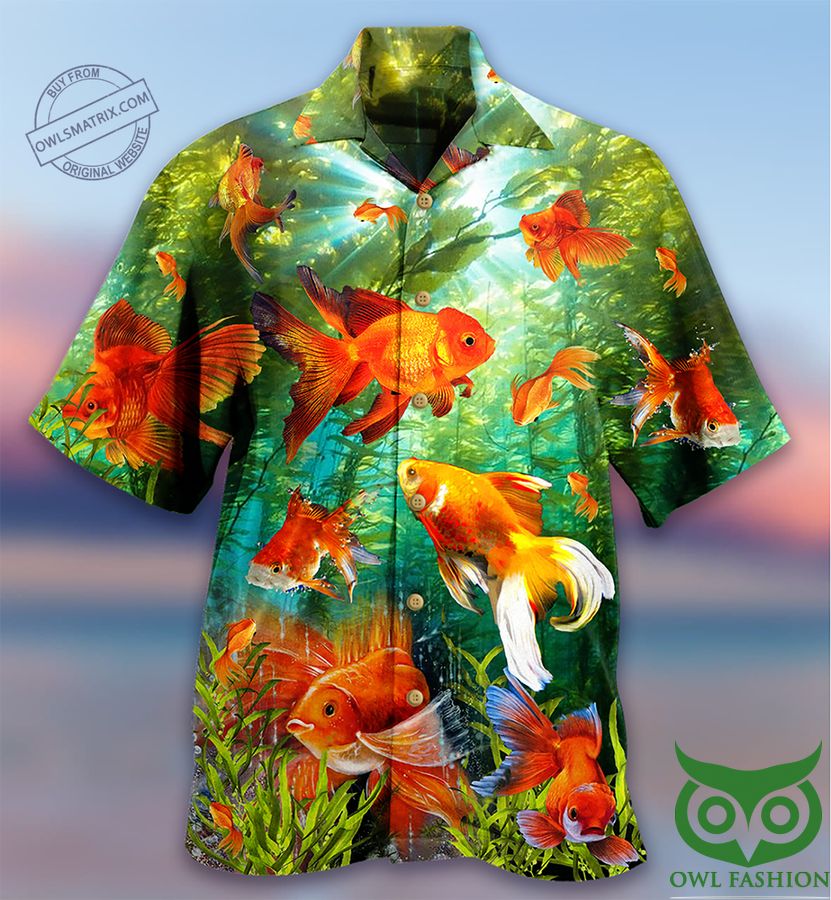 Goldfish Beautiful Love It Limited Edition Hawaiian Shirt