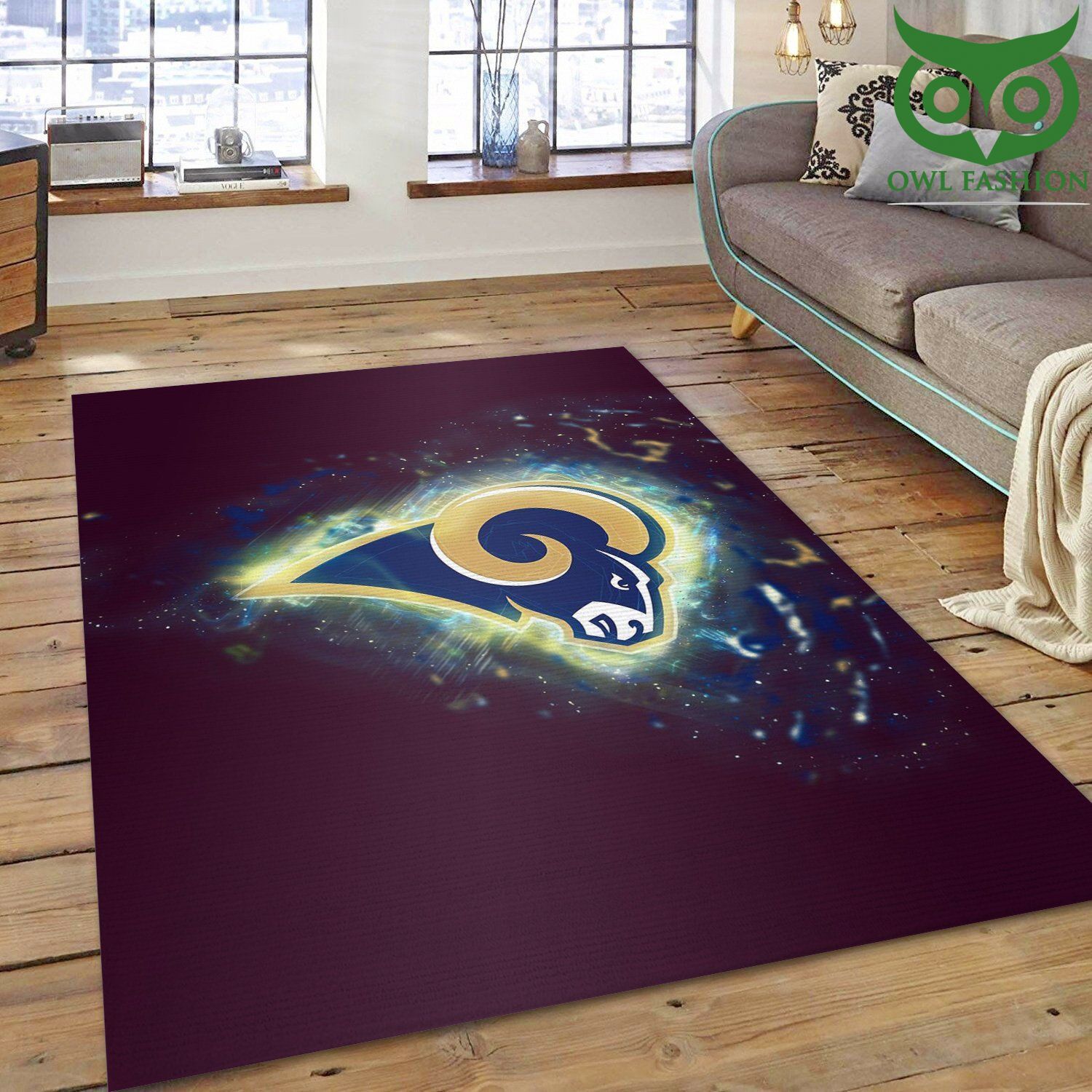 Los Angeles Rams Nfl Area home and floor decor carpet rug 