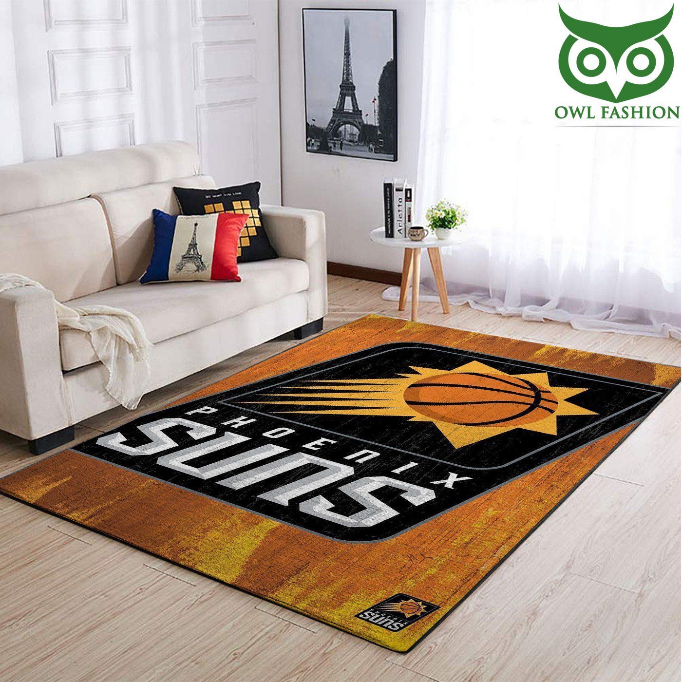 Phoenix Suns Nba Team Logo Style Nice Gift carpet rug Home and floor Decoration
