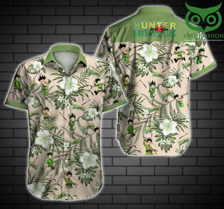 Special Tlmus-hunter Hawaiian shirt short sleeve summer wear