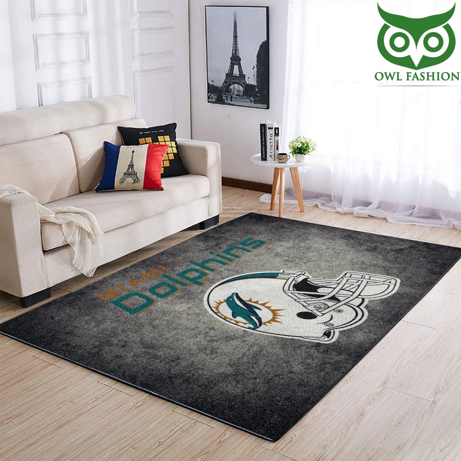 NFL Miami Dolphins Area home and floor decor carpet rug 