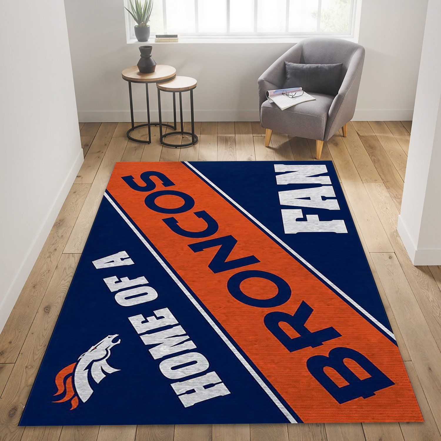 Denver Broncos Team Nfl Floor home decoration carpet rug for football fans