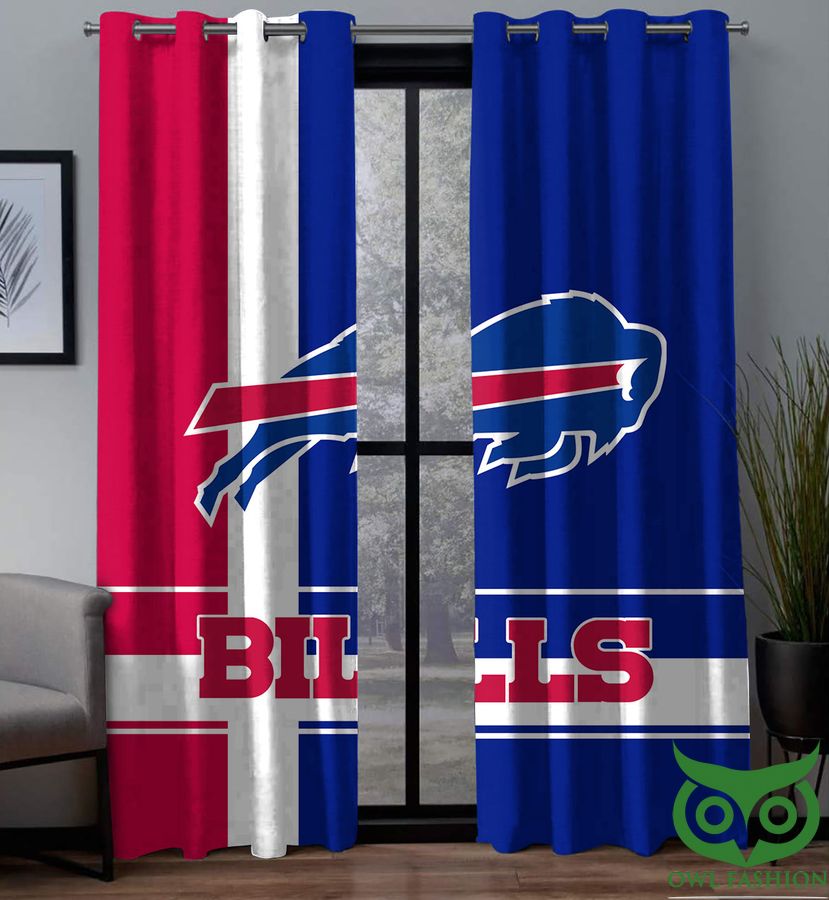 11 NFL Buffalo Bills Limited Edition Window Curtains