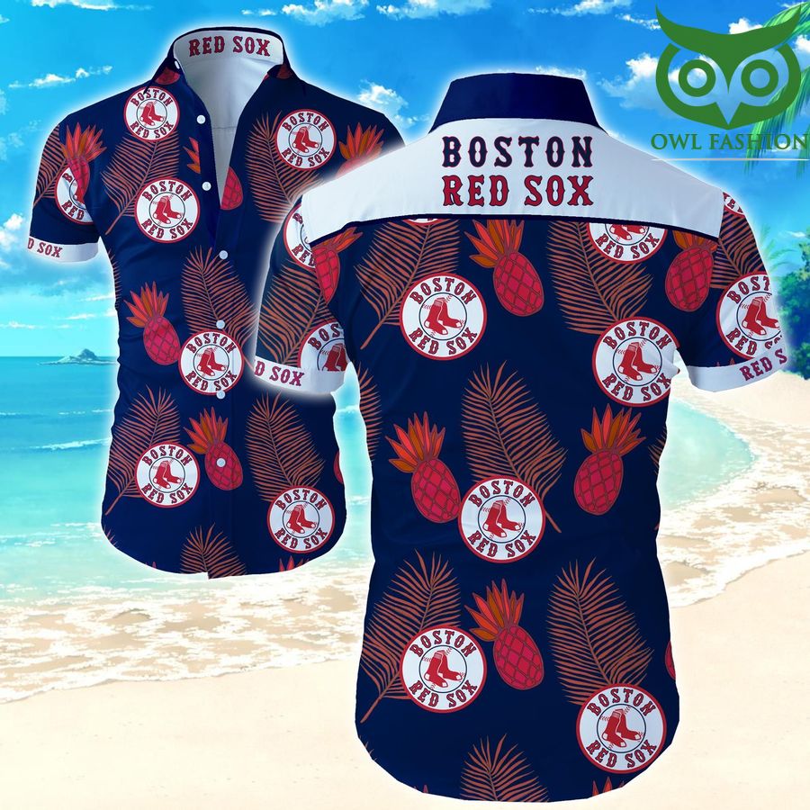 MLB Boston Red Sox baseball team Hawaiian Shirt 