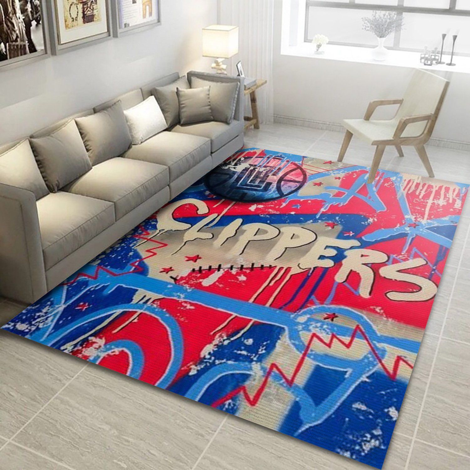 NBA La Clippers 7 Floor home decoration carpet rug