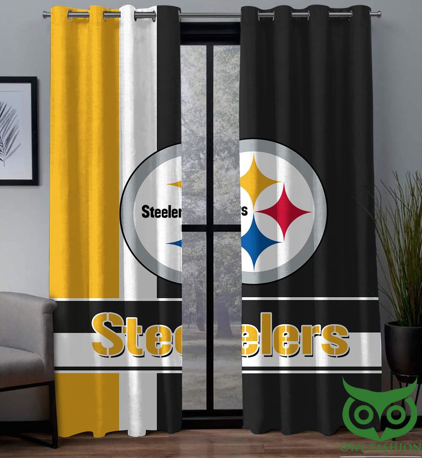 NFL Pittsburgh Steelers Limited Edition Window Curtains