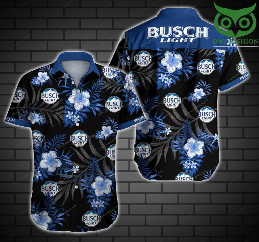 Tlmus Busch Hawaii Shirt Hawaiian shirt short sleeve summer wear