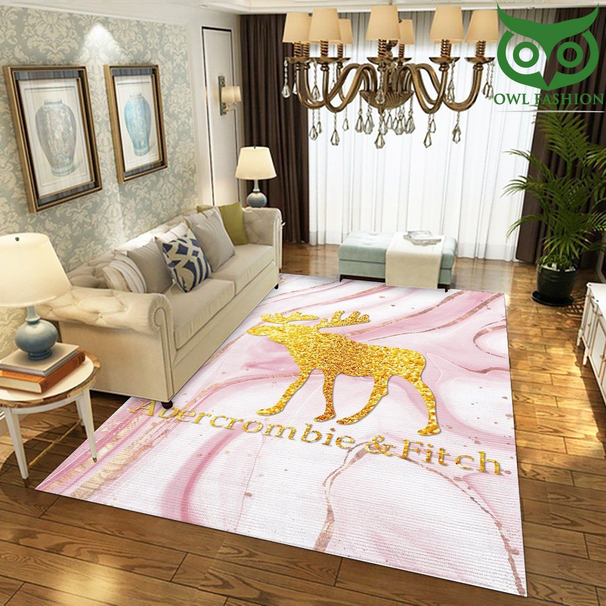 Abercombie And Fitch Fashion Brand home and floor decor carpet rug 