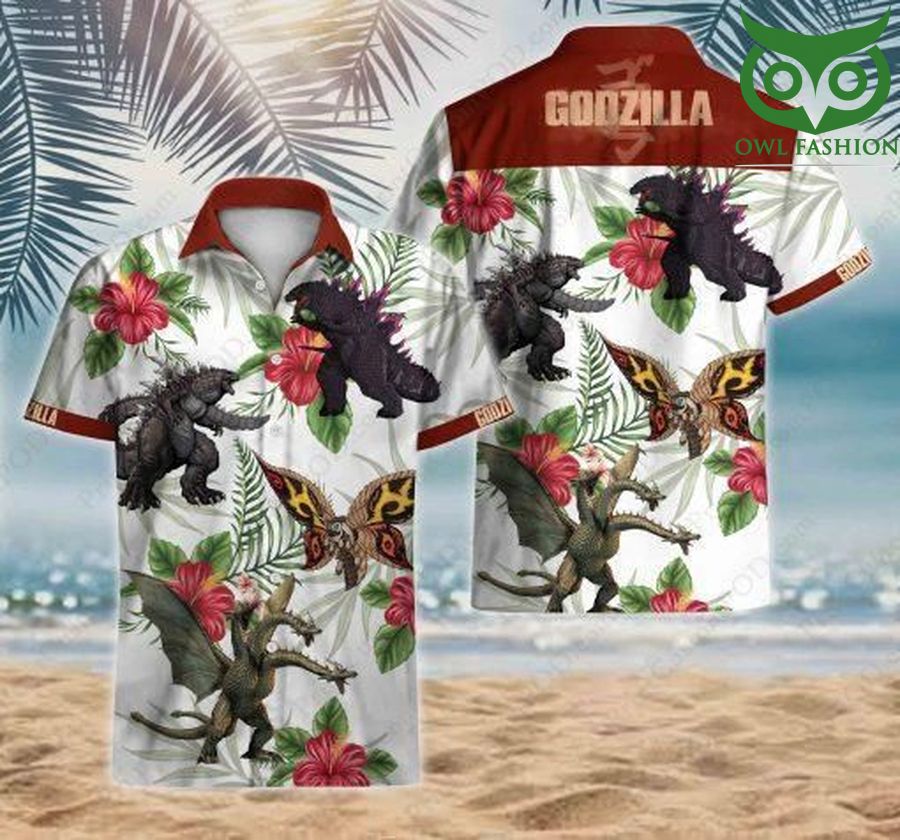 Godzilla Hawaiian Shirt 
