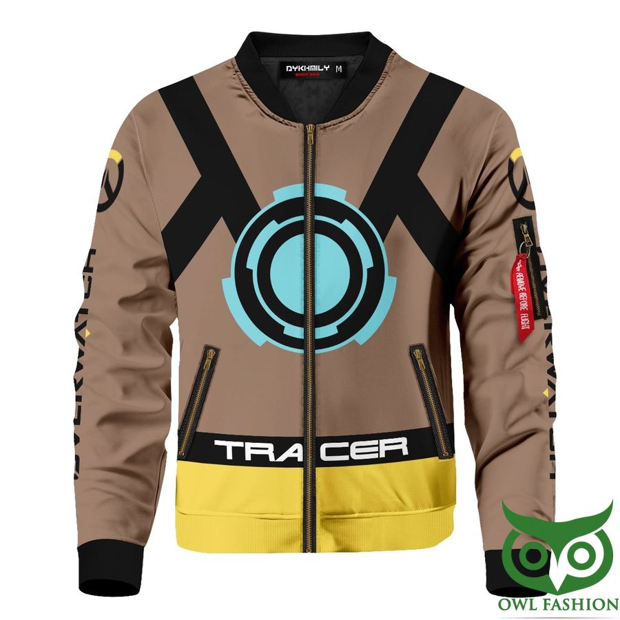 Hero Tracer Heroes of The Storm Printed Bomber Jacket