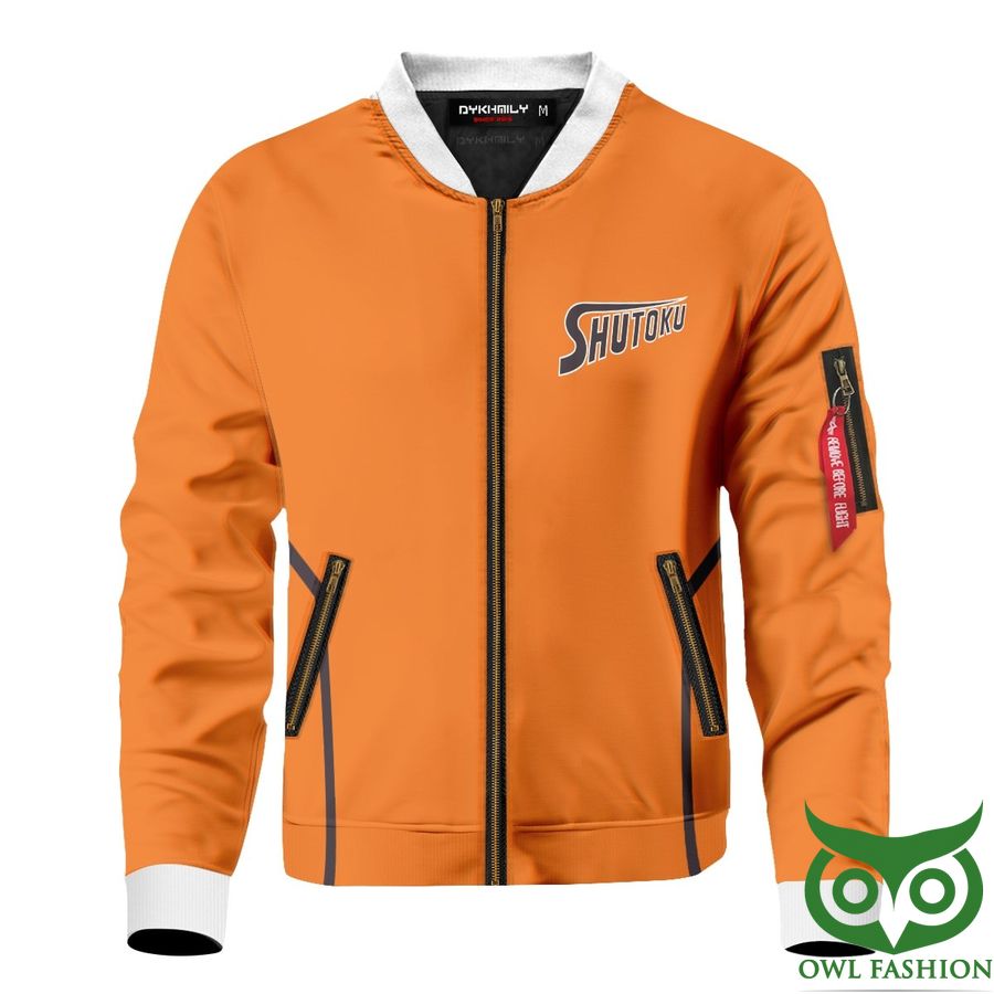 Shutoku Kuroko's Basketball Printed Bomber Jacket