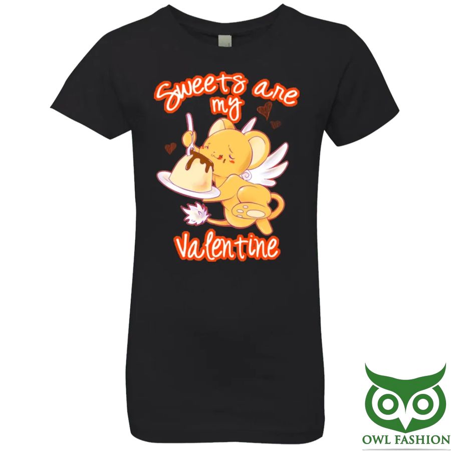 Sweets are my Valentine Girls Premium 3D T-Shirt