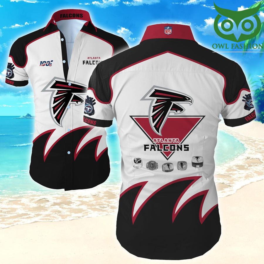 Nfl Atlanta Falcons Hawaiian tropical Shirt short sleeve summer wear