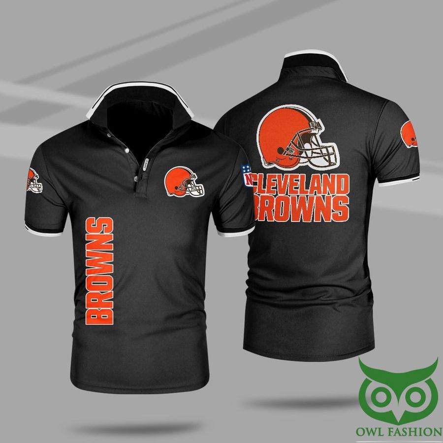 NFL Cleveland Browns Premium 3D Polo Shirt