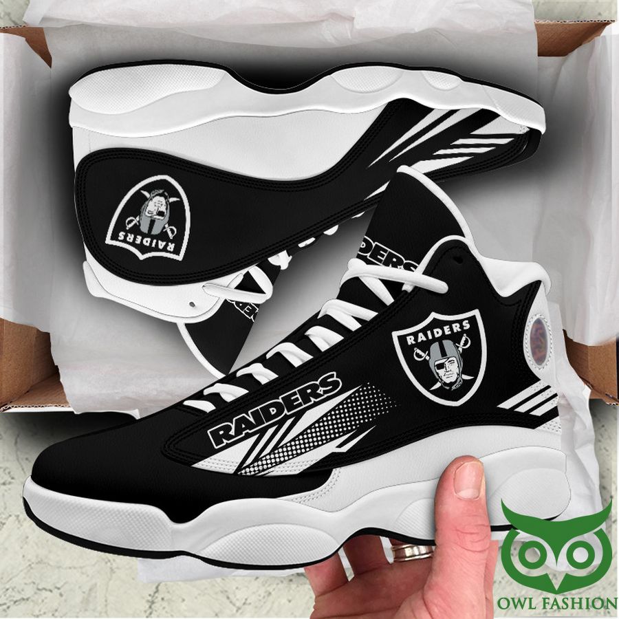 NFL Oakland Raiders Air Jordan 13 Shoes Sneaker