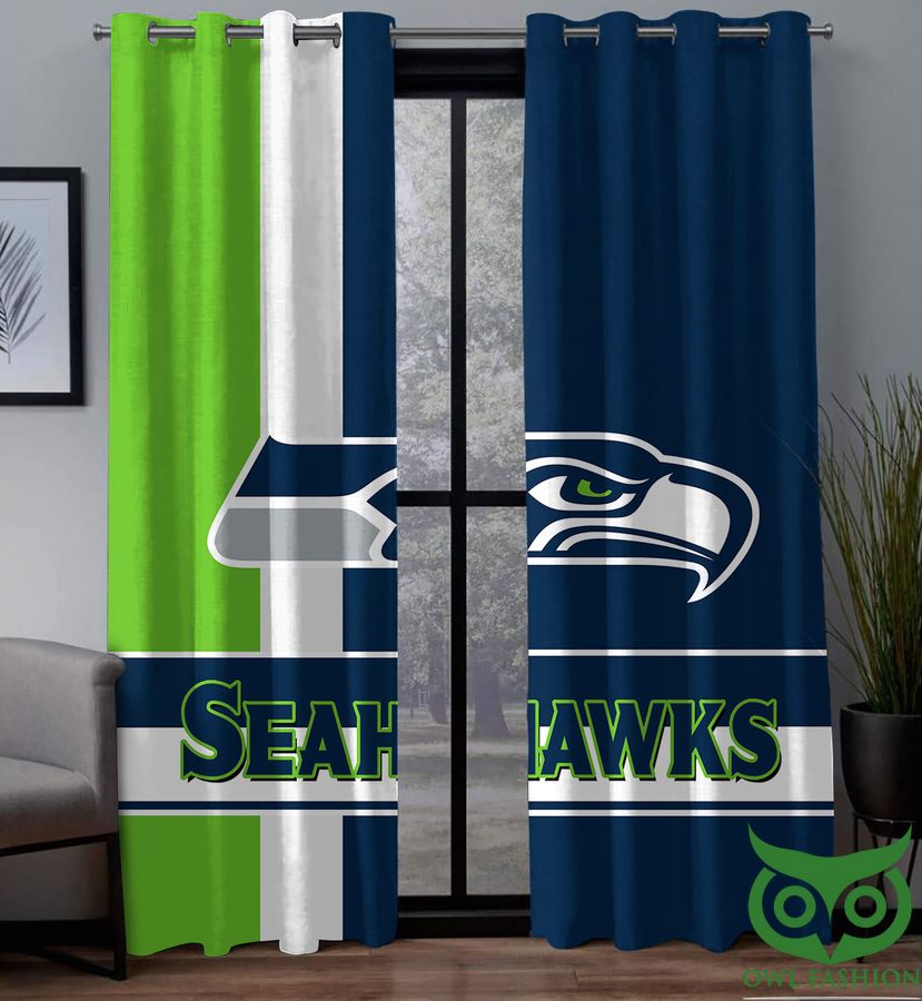 NFL Seattle seahawks Limited Edition Window Curtains