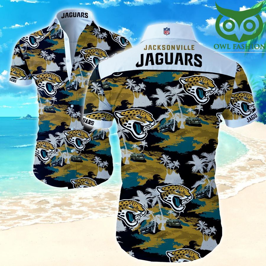 Nfl Jacksonville Jaguars Hawaiian Shirt for football fans