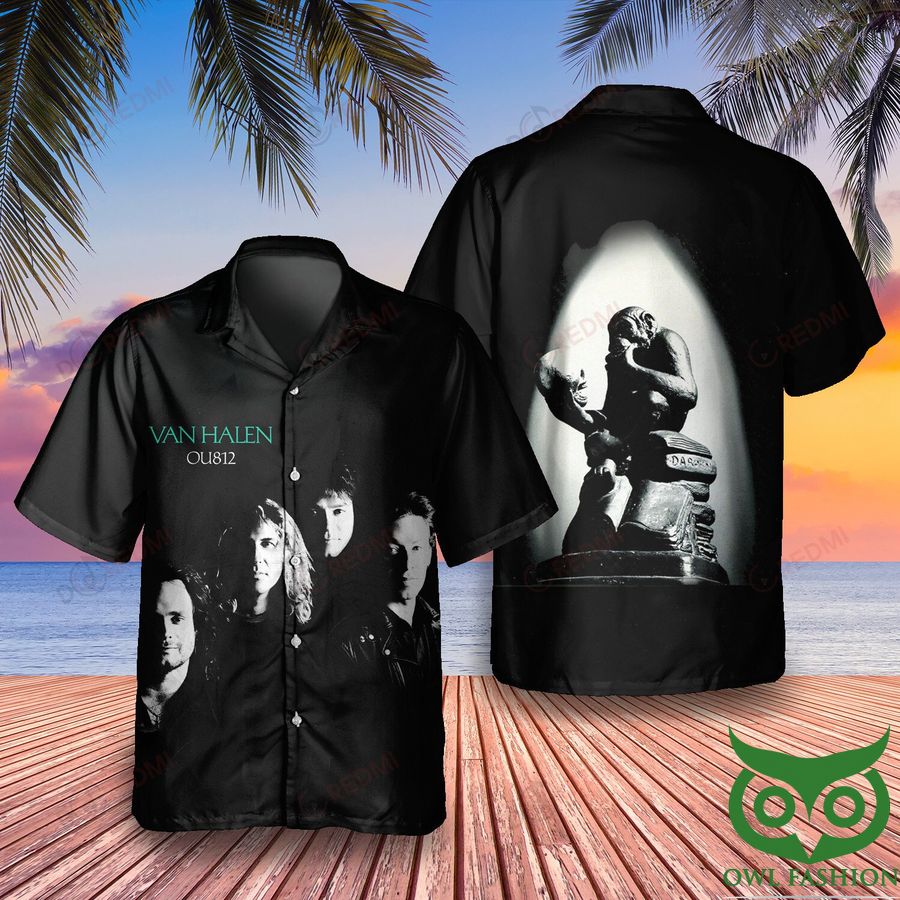 Van Halen OU812 8th Studio Album Hawaiian Shirt Summer Shirt