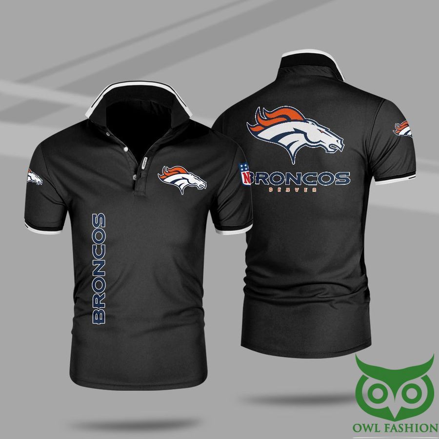NFL Denver Broncos Premium 3D Polo Shirt