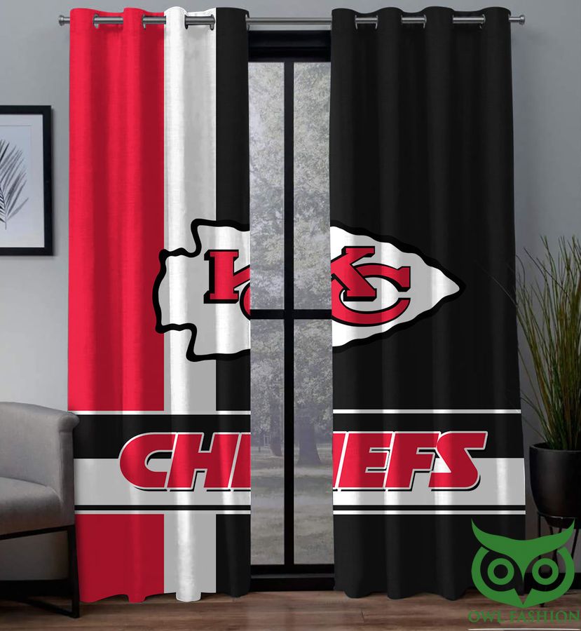 47 NFL Kansas City Chiefs Limited Edition Window Curtains
