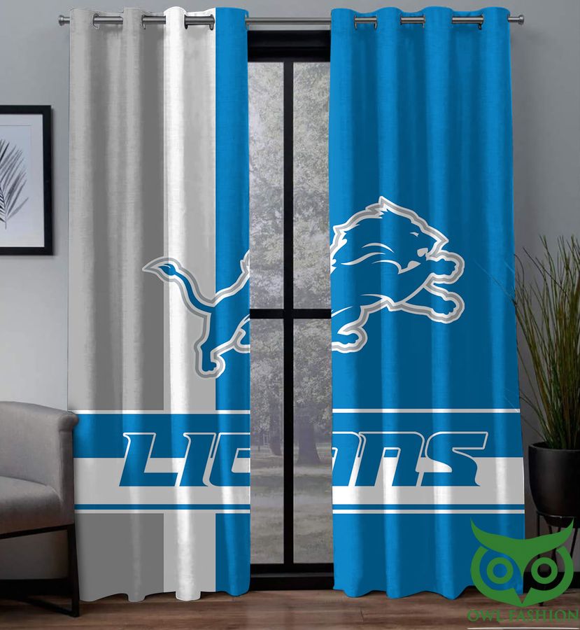 32 NFL Detroit Lions Limited Edition Window Curtains
