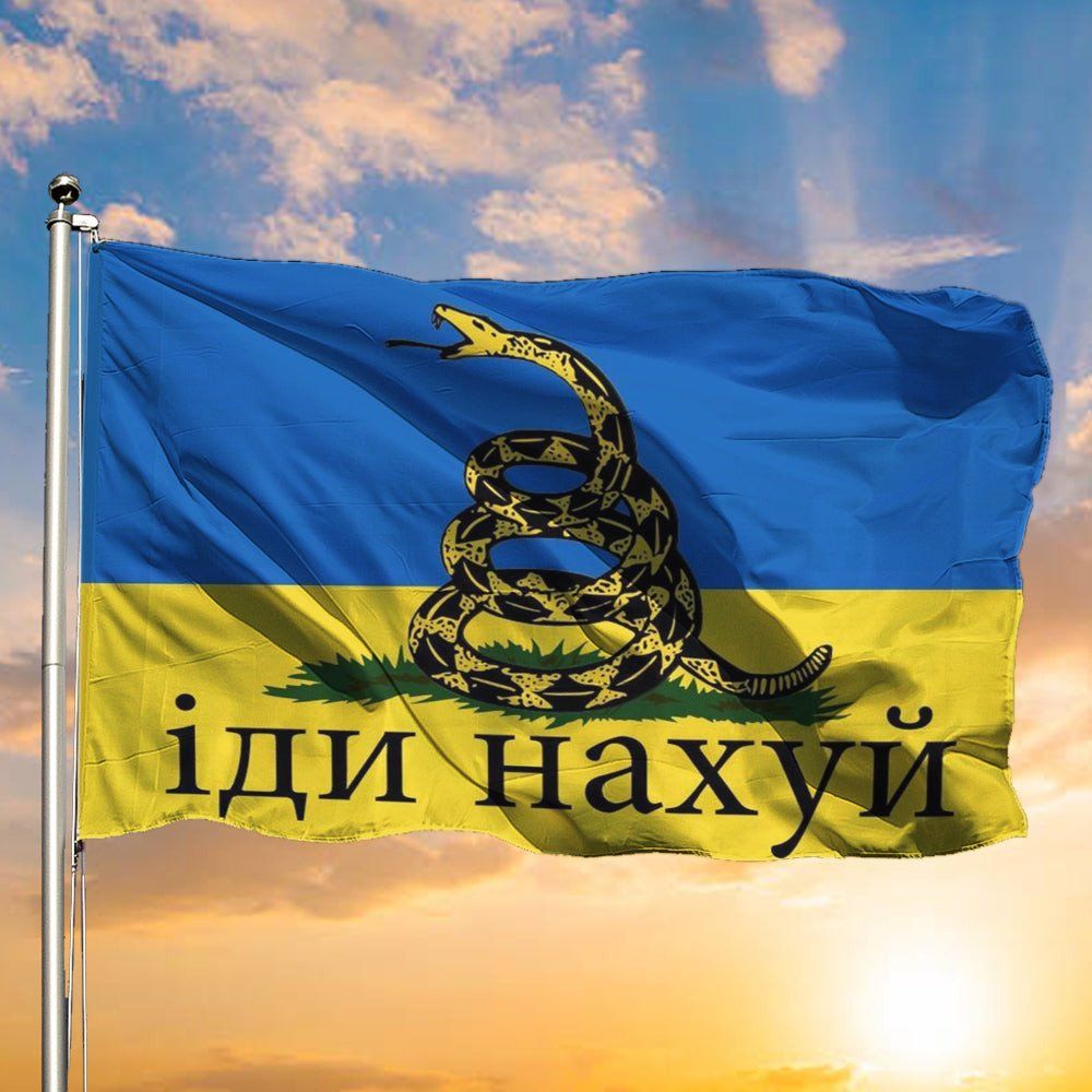 351 Gadsden Ukraine Flag Snake Dont Tread On Me Ukranian Flag Pray For Ukraine