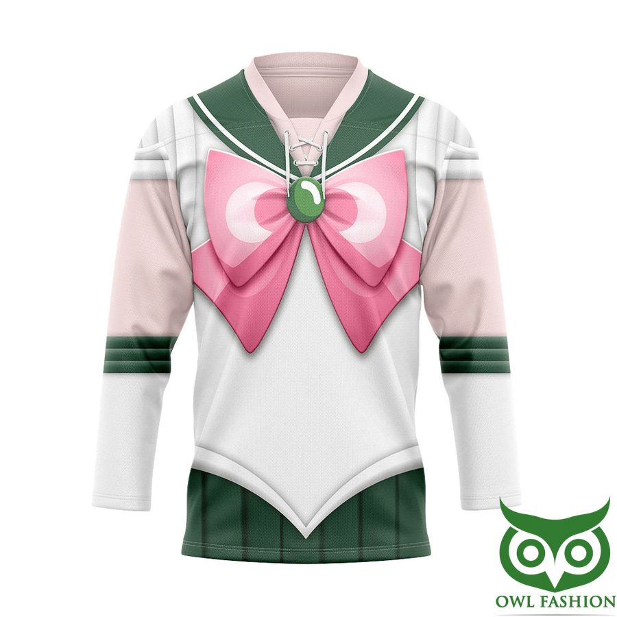 51 3D Sailor Jupiter Custom Hockey Jersey