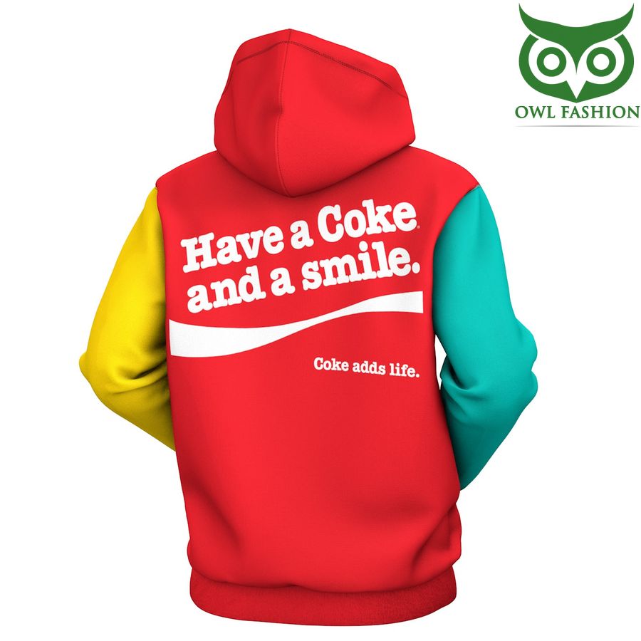 16 Coca Cola By Freshhoods Coke Smile Hoodie