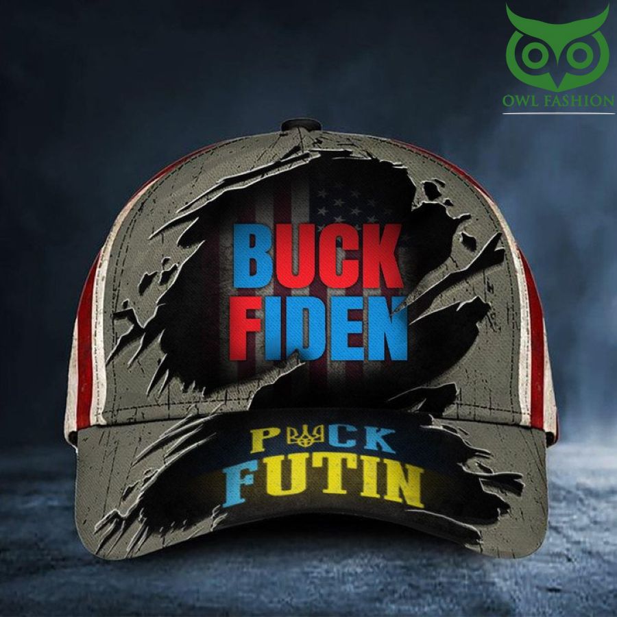 8 Buck Fiden Puck Putin Hat Stand With Ukraine Fuck Putin Anti Joe Biden
