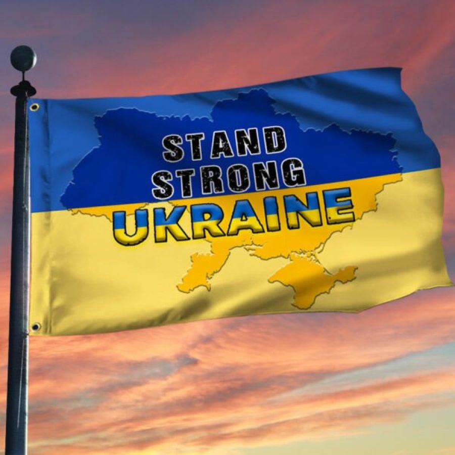 47 Ukraine Flag Stand Strong Ukraine Flag