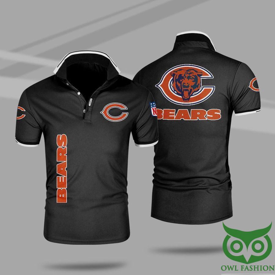 NFL Chicago Bears Premium 3D Polo Shirt