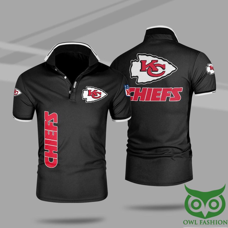 2 NFL Kansas City Chiefs Premium 3D Polo Shirt