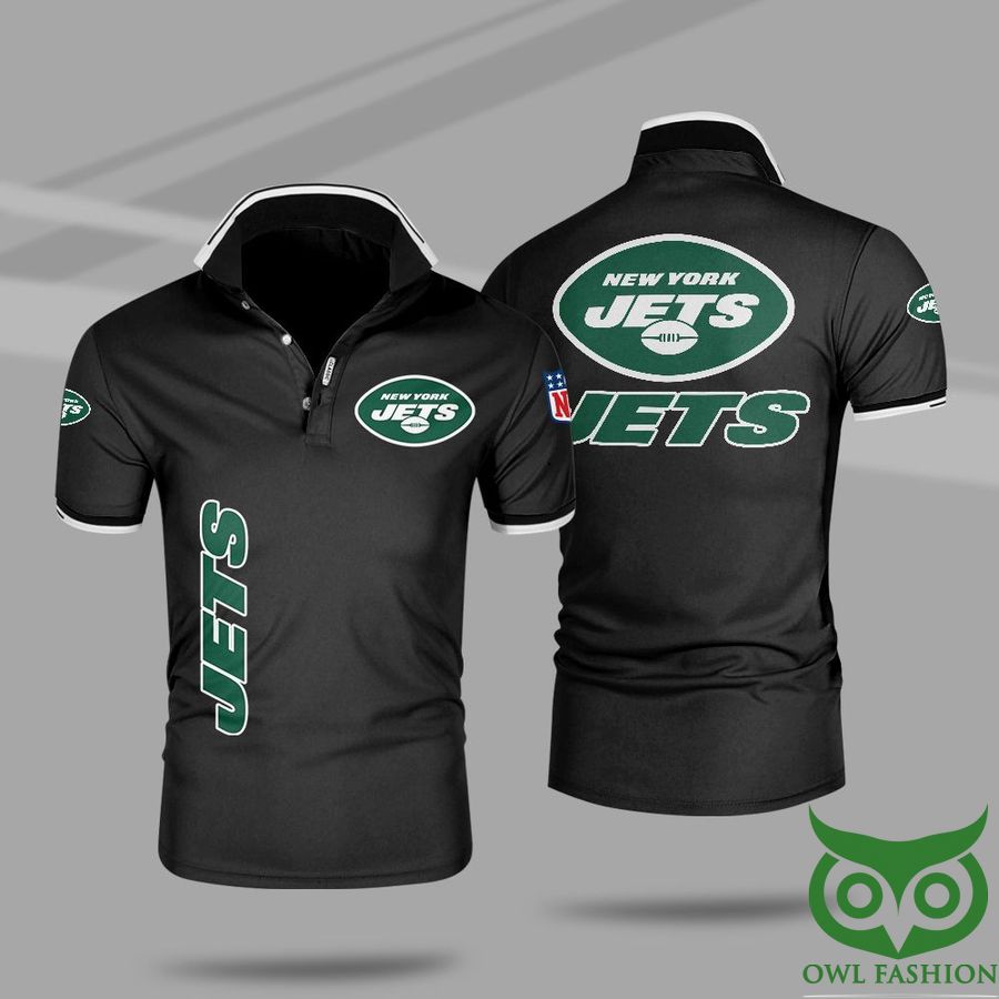 90 NFL New York Jets Premium 3D Polo Shirt