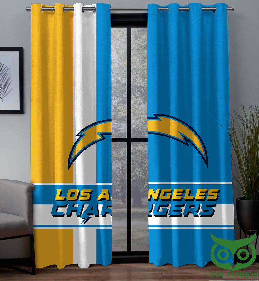 77 NFL San Diego Chargers Limited Edition Window Curtains
