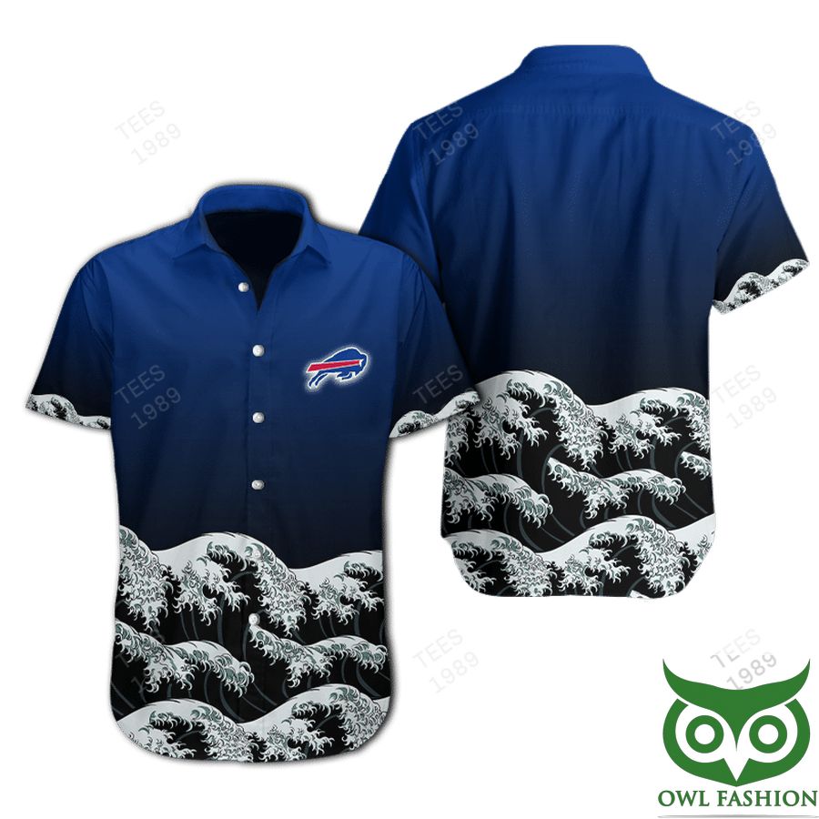 20 NFL Buffalo Bills Waves Hawaiian Shirt
