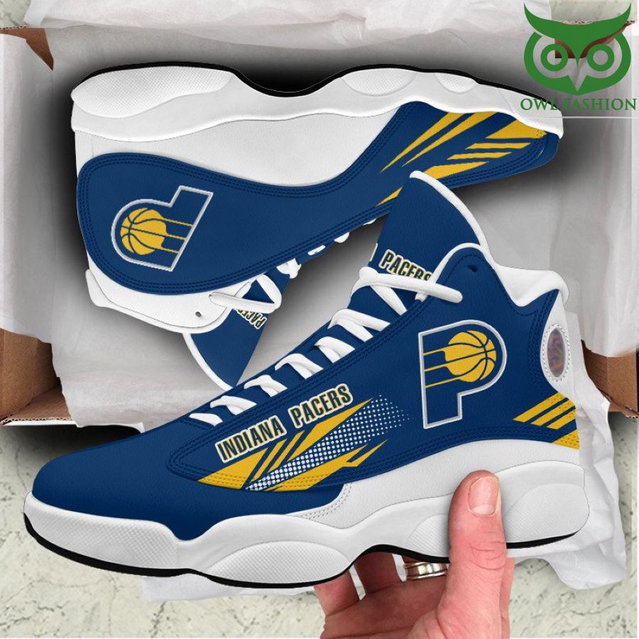 74 Indiana Pacers NBA signature Air Jordan 13 Shoes Sneaker
