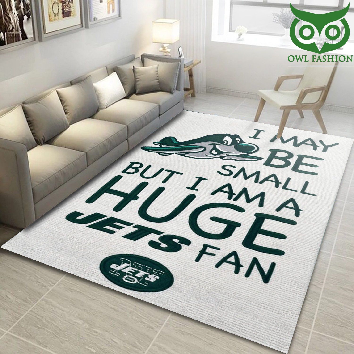 2 New York Jets Nfl 1960 carpet rug