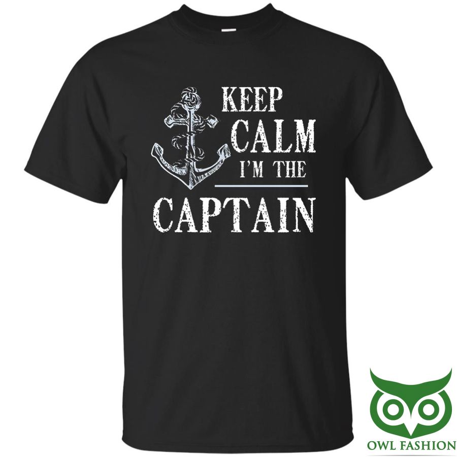 57 Keep Calm Im The Captain Sailing Boating 3D T shirt