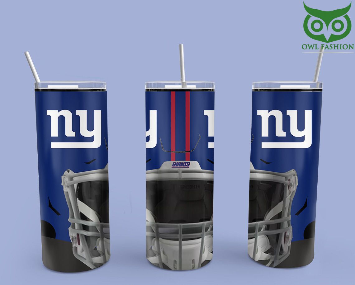 71 NFL New York Giants player helmet Skinny Tumber