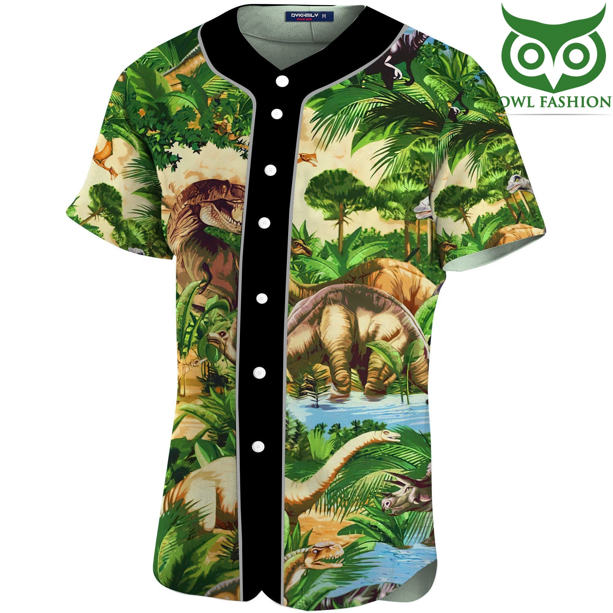 3 3D Dinosaur World Custom Jersey Shirt